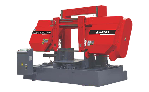 灵山GW4265双柱龙门卧式带锯床