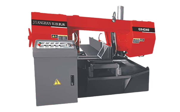 灵山GX4240旋转式带锯床