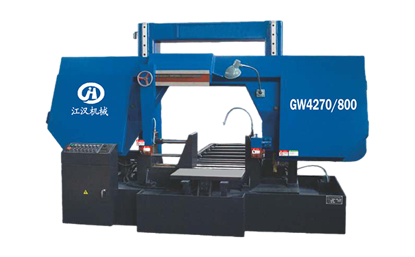 灵山GW4270/800双柱龙门卧式带锯床