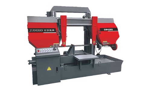 灵山龙门带锯床运行中途停止切割产生的原因是什么？